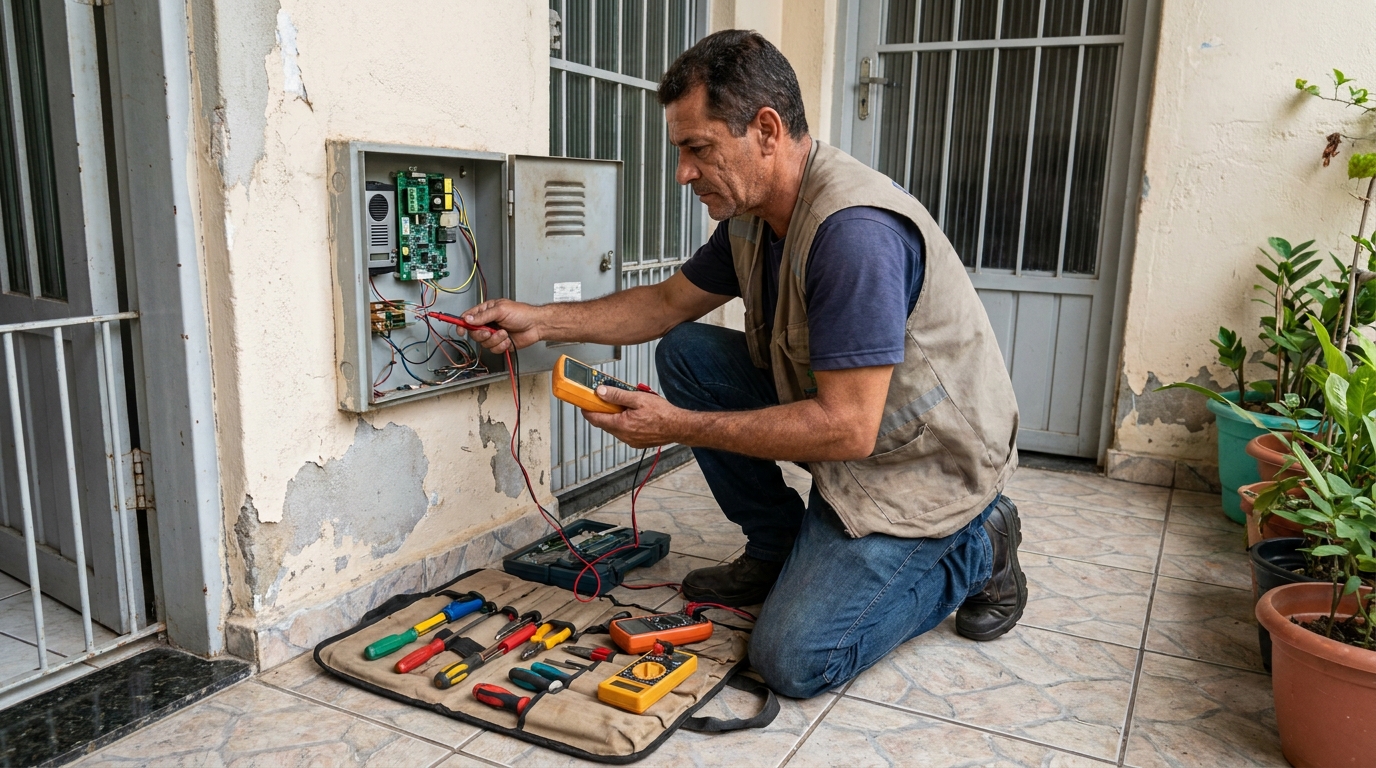Conserto de interfone profissional em Guarulhos‑SP